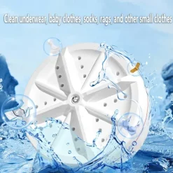 Mini Washing Machine USB Rotating Turbine Portable Washing Machine Socks Underwear Washing Machine