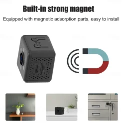 Mini Wireless WiFi Cameras Home Security Cam Nanny Cam Remote View Cam YILUTONG V2 Small Recorder With night vision