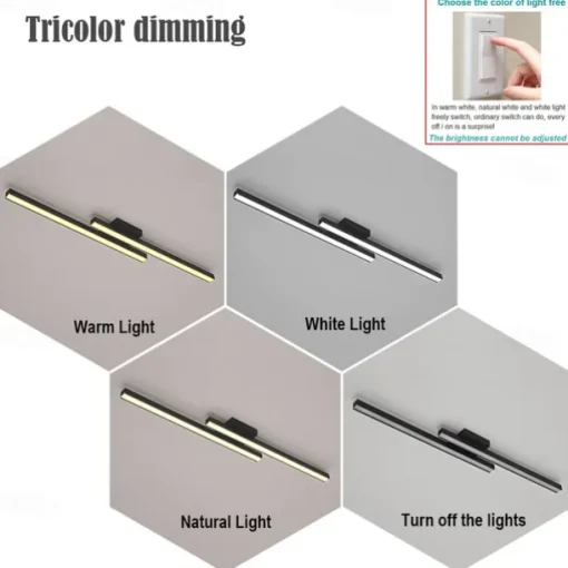 Minimalist Ceiling Light Long Strip Semi Flush Mount Ceiling Lamp, Modern Chandeliers Linear Close-to-Ceiling Lights for Living Room Bedroom Hallway Kitchen ONLY DIMMABLE with REMOTE CONTROL 110-240V