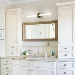 Mirror Front Lamp LED Bathroom Strip Wall Lamp Living Room Stair Aisle Lamp Bronze Tube Bedroom Bedside Lamp