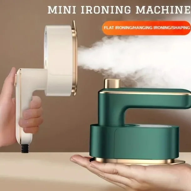 Mist Garment Steamer Mini Clothes Fabric Steam Iron Travel Portable Electric Dry Wet Fordable Patches Hanging Ironing Machine