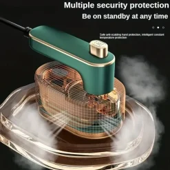 Mist Garment Steamer Mini Clothes Fabric Steam Iron Travel Portable Electric Dry Wet Fordable Patches Hanging Ironing Machine