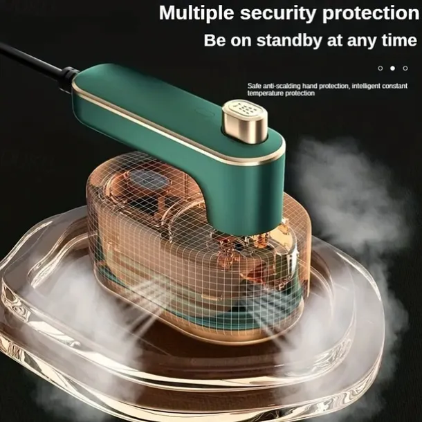 Mist Garment Steamer Mini Clothes Fabric Steam Iron Travel Portable Electric Dry Wet Fordable Patches Hanging Ironing Machine