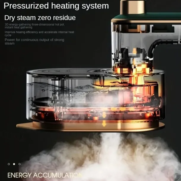 Mist Garment Steamer Mini Clothes Fabric Steam Iron Travel Portable Electric Dry Wet Fordable Patches Hanging Ironing Machine