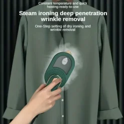 Mist Garment Steamer Mini Clothes Fabric Steam Iron Travel Portable Electric Dry Wet Fordable Patches Hanging Ironing Machine