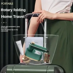 Mist Garment Steamer Mini Clothes Fabric Steam Iron Travel Portable Electric Dry Wet Fordable Patches Hanging Ironing Machine