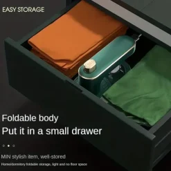 Mist Garment Steamer Mini Clothes Fabric Steam Iron Travel Portable Electric Dry Wet Fordable Patches Hanging Ironing Machine