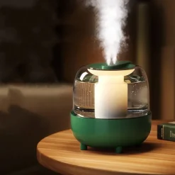 5000ML Air Humidifier USB Double Spray Port Heavy Fog Aroma Difuser Essential Oil Electric Air Freshener for Home Bedroom Office