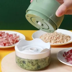 100/250ml Electric Mini USB Garlic Masher Wireless Garlic Grinder Press Mincer Vegetable Chili Meat Grinder Food Chopper Kitchen Tools