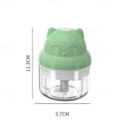 100/250ml Mini Electric Garlic Masher Press Mincer Portable Wireless Grinder Machine Food Chopper Kitchen Tools
