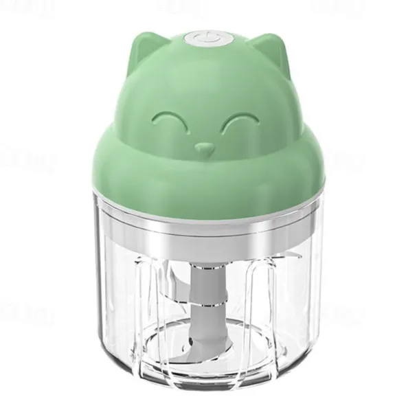 100/250ml Mini Electric Garlic Masher Press Mincer Portable Wireless Grinder Machine Food Chopper Kitchen Tools