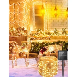 5M-50Led/10M-100Led/20M-200Led/300M-300Led Solar LED Light Outdoor Festoon Lamp Garden Fairy Lights String Waterproof Christmas Garland Yard Decoration