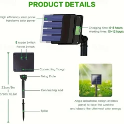 5M-50Led/10M-100Led/20M-200Led/300M-300Led Solar LED Light Outdoor Festoon Lamp Garden Fairy Lights String Waterproof Christmas Garland Yard Decoration