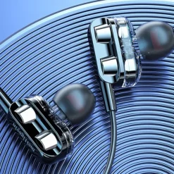 3.5mm 9D HiFi Wired Headphones With Bass Earbuds Stereo Earphones Music Headphones Sport Earphones Gaming Headset With Mic