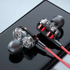 3.5mm 9D HiFi Wired Headphones With Bass Earbuds Stereo Earphones Music Headphones Sport Earphones Gaming Headset With Mic