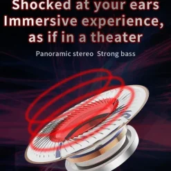 3.5mm 9D HiFi Wired Headphones With Bass Earbuds Stereo Earphones Music Headphones Sport Earphones Gaming Headset With Mic