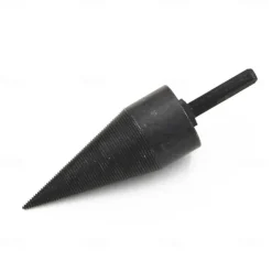 38mm (1.45IN) Drill Bit Chop Wood Splitting Tool Cone Log Splitters Breaking Machine Breaker Firewood Chopper