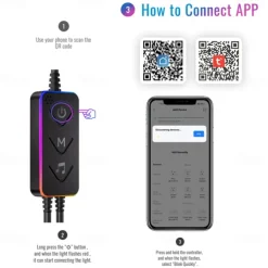 3M/5M RGBIC Strip Lights Neon Light with WIFI Neon Rope Light DIY Light Bar APP Control Music Sync TV Backlight Game Living Room Bedroom Decoration