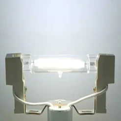 118mm 12W R7S LED Bulbs 80W Halogen Enquivalent White Double Ended R7S LED J78 Flood Light 360 Beam Angle 220V Dimmable 3000K Warm White/6000W White for Landscape Light (2Pcs)