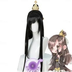 Mo Dao Zu Shi Cosplay Wig Only Grandmaster of Demonic Cultivation Lan Wangji Wei Wuxian Black Long Synthetic Hair Halloween Wigs