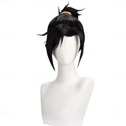 Mo Dao Zu Shi Cosplay Wig Only Grandmaster of Demonic Cultivation Lan Wangji Wei Wuxian Black Long Synthetic Hair Halloween Wigs