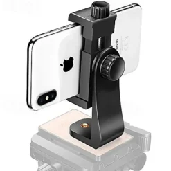 Mobile Phone Tripod Holder Mount Head 1/4