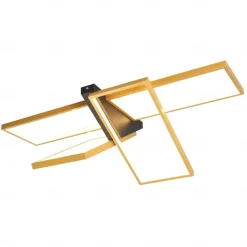 Modern Ceiling Light LED Dimmable Stereo 2 Head 4 Head Square Ceiling Light with Remote Contr Living Rooms Dining Rooms AC110V AC220V