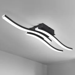 Modern Dimmable LED Ceiling light curved 2 Head 15W 3 Head 20W 4 Head 24W Minimalist Embedded Ceiling Light Fixtures Suitable for Hallways Study Rooms Bedrooms Jobbies Kitchens