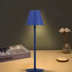 Modern LED Cordless Table Lamp Retro Cafe Atmosphere Lamp Table Lamp Touch Dimming USB Charging Bar Table Lamp