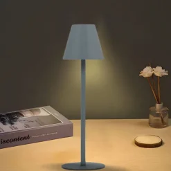 Modern LED Cordless Table Lamp Retro Cafe Atmosphere Lamp Table Lamp Touch Dimming USB Charging Bar Table Lamp