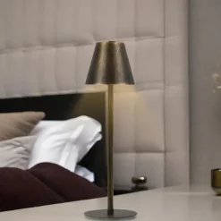 Modern LED Cordless Table Lamp Retro Cafe Atmosphere Lamp Table Lamp Touch Dimming USB Charging Bar Table Lamp