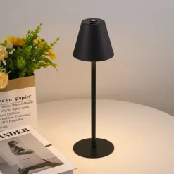 Modern LED Cordless Table Lamp Retro Cafe Atmosphere Lamp Table Lamp Touch Dimming USB Charging Bar Table Lamp