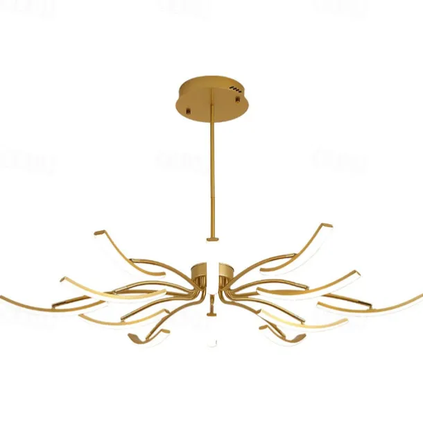 Modern LED Pendant Light DIY Design Adjustable Light 3000k-6500k with Retome Cotrol Black Suspension Adjustable Pendant Light Suitable for Dining Rooms Living Rooms Bedrooms Kitchens Study Rooms