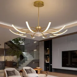 Modern LED Pendant Light DIY Design Adjustable Light 3000k-6500k with Retome Cotrol Black Suspension Adjustable Pendant Light Suitable for Dining Rooms Living Rooms Bedrooms Kitchens Study Rooms
