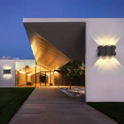 Modern Nordic Style Outdoor Wall Lights Indoor Wall Lights Bedroom Aluminum 220-240V 5/7/9 W