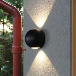 Modern Outdoor Wall Lights LED Indoor Wall Lights Outdoor Shops / Cafes Aluminum Wall Light IP65 85-265V 6 W
