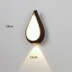 Modern Wall Lights Outdoor Wall Light Metal Wall Light 110-240V 10W