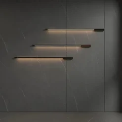 Modern Waterproof Outdoor Wall Light Villa Garden Balcony LED Strip Lamp 1-Light Courtyard Fixture 110-240V 20W Sconce Lighting