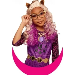 Monster High Clawdeen Costume Wig for Girls Halloween Cosplay Party Wigs
