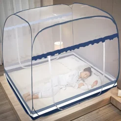 Mosquito Net Pop Up Ten Folding Netting Bed Tent,Portable Mosquito Netting with Bottom,Bug Net,Canopy Outdoor,Camping Tent,Insect Screen,Ultralight,Folding Design