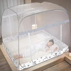 Mosquito Net Pop Up Ten Folding Netting Bed Tent,Portable Mosquito Netting with Bottom,Bug Net,Canopy Outdoor,Camping Tent,Insect Screen,Ultralight,Folding Design