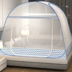 Mosquito Net Pop Up Ten Folding Netting Bed Tent,Portable Mosquito Netting with Bottom,Bug Net,Canopy Outdoor,Camping Tent,Insect Screen,Ultralight,Folding Design