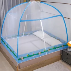 Mosquito Net Summer Foldable Portable Travel Anti-mosquito for Tent Home Double Door Mosquito Net