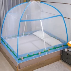 Mosquito Net Summer Foldable Portable Travel Anti-mosquito for Tent Home Double Door Mosquito Net