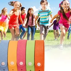 Mosquito Repellent Bracelet – Citronella Wristband for Kids and Adults, Safe Insect Bracelet for Camping and Outdoor Use (1 Pack)