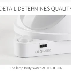 Motion Sensor Light LED Night Light USB Rechargeable Night Lamp For Kitchen Cabinet Wardrobe Lamp Staircase Closet Wall Light