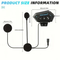 Motorcycle Helmet Bluetooth Headset Wireless Riding Music Headset Waterproof Noise Reduction