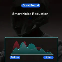 Motorcycle Helmet Bluetooth Headset Wireless Riding Music Headset Waterproof Noise Reduction