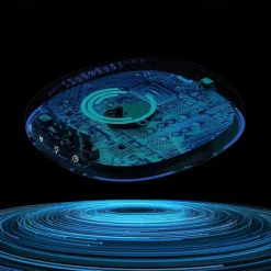 Mouse Jiggler Automatic Computer Undetectable Mouse Mover with Timer ON/Off Switch RGB Lights Driver-Free Keeps Computer Awake