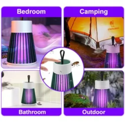 Mozz Guard Mosquito Zapper - Bedbugs Heater, BuzzBug Mosquito Killer, Zaptek Mosquitoes Zapper, USB Charing, Great for Outdoor and Indoor